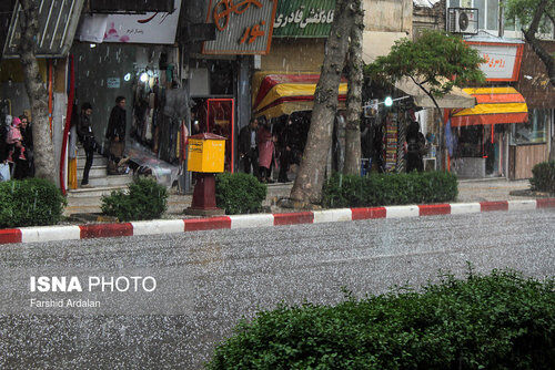 آب گرفتگی معابردر سنندج/تصاویر