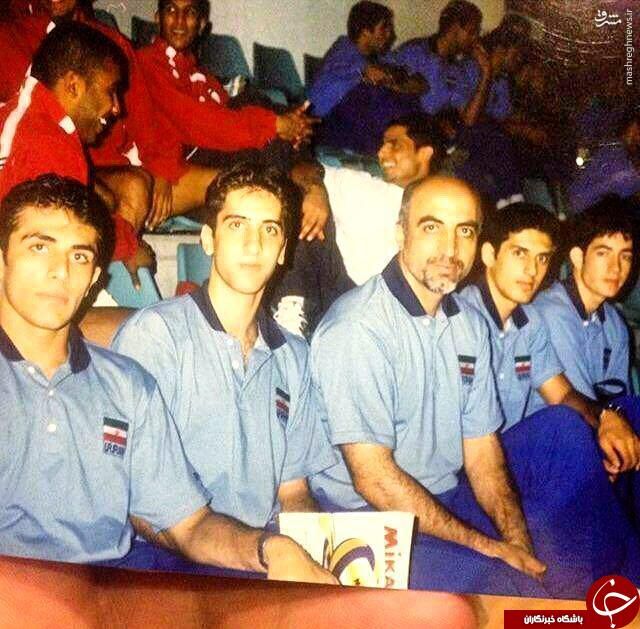 سعید معروف در نوجوانی /عکس