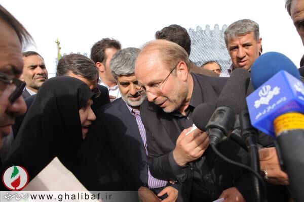 استقبال از قالیباف در لرستان /تصاویر