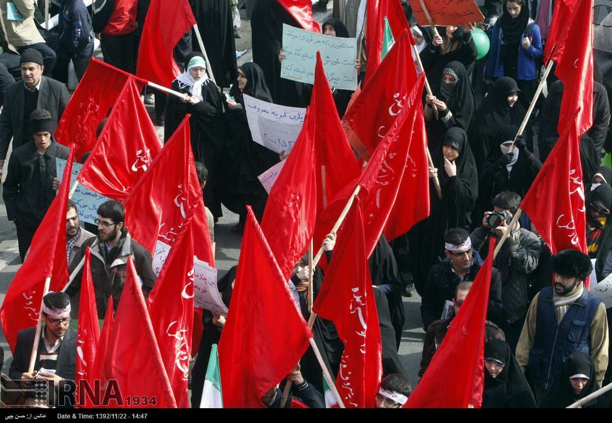 راهپیمایی 22 بهمن در تهران/عکس