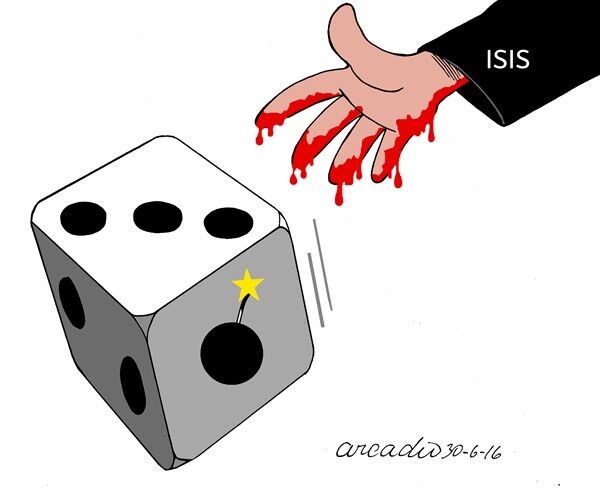 مقصد بعدی داعش!/کاریکاتور