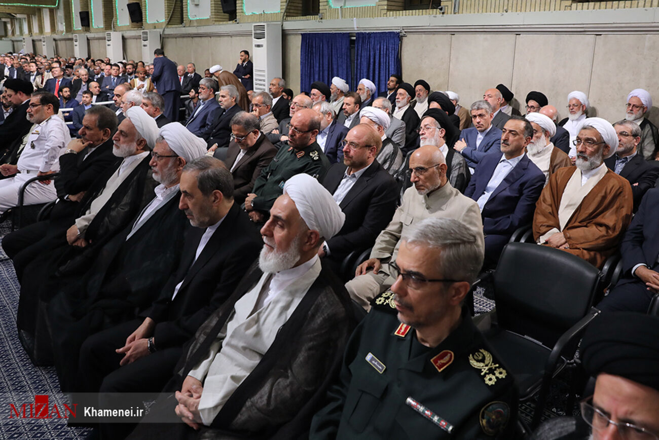 تصاویر حضور مسئولان در مراسم تنفیذ حکم ریاست‌جمهوری