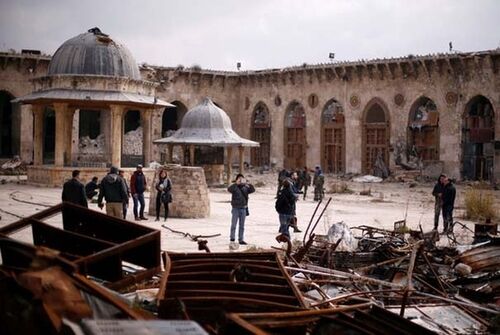 سلفی های وحشت در حلب +تصاویر