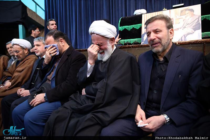 اشک های ناطق نوری در جماران/عکس