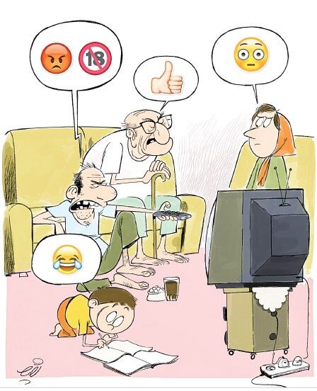 مدل جدید حرف زدن / کاریکاتور