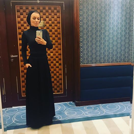 حجاب سخنگوی وزارتخارجه روسیه/عکس