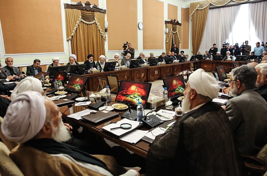 احمدی‌نژاد و قالیباف در مجمع تشخیص /عکس