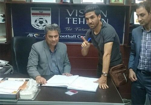 ثبت‌ قرارداد پرسپولیس/عکس