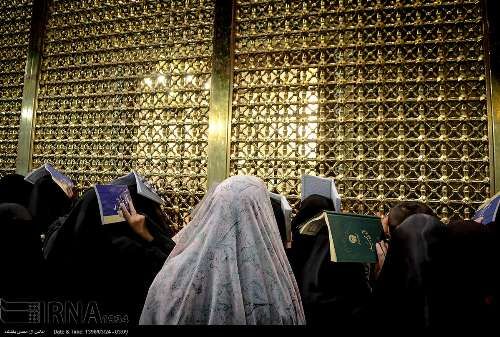 مراسم احیاء در حرم امام رضا (ع)/تصاویر