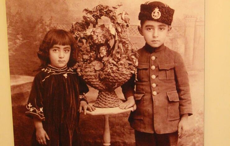 عکسی جالب از دوران کودکی مشایخی