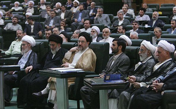 هاشمی‌وخاتمی‌در تحلیف‌احمدی‌نژاد/عکس