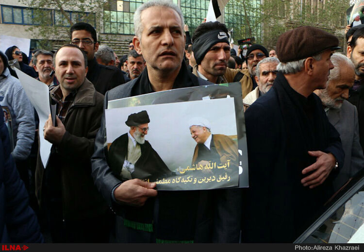 وداع ایران با آیت الله هاشمی/تصاویر