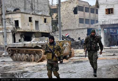 باز پس گیری شهر حلب از تروریست ها