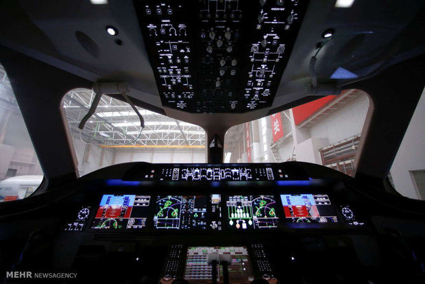 تولید اولین هواپیمای مسافربری چینی‎/تصاویر