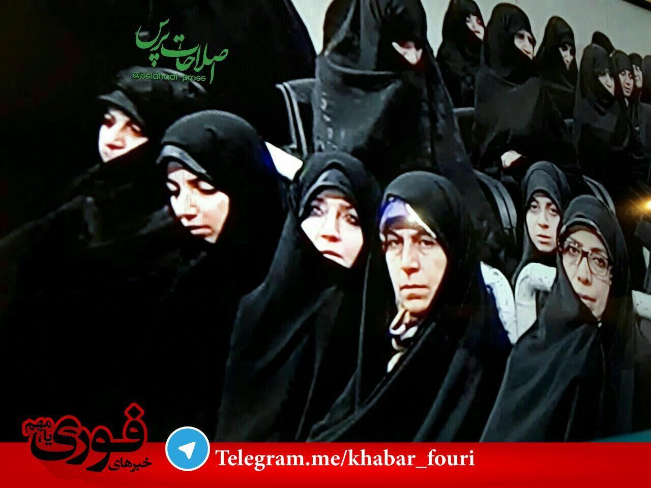 دختر روحانی در مراسم تنفیذ/عکس