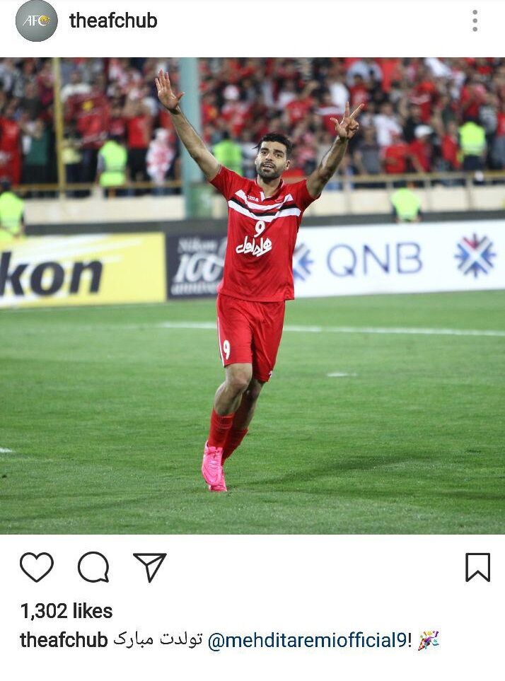 AFC تولد طارمی را تبریک گفت
