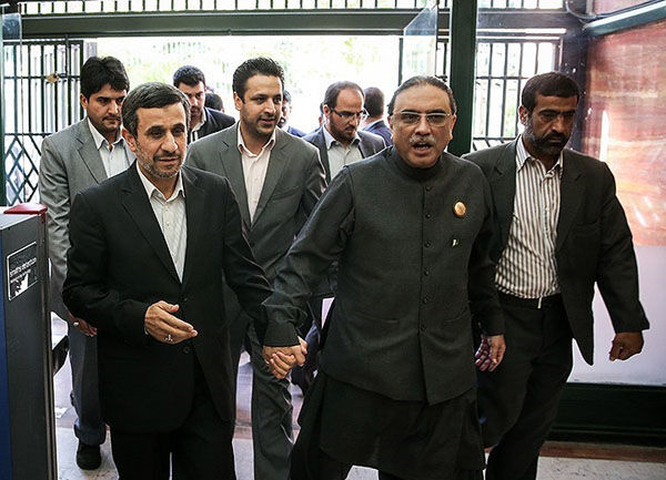 تصاویر احمدی‌نژاد در روز تحلیف روحانی