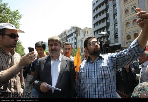 حضورشخصیت‌ها در راهپیمایی/تصاویر