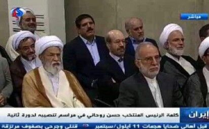 عباس جدیدی در مراسم تنفیذ/عکس
