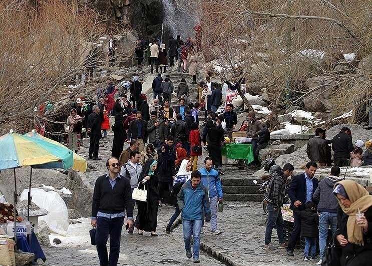 گردشگران نوروزی در همدان/تصاویر