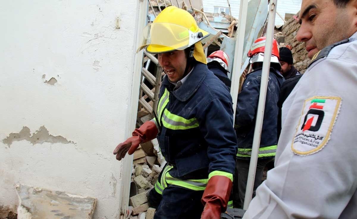 انفجار گاز در یک منزل مسکونی/تصاویر