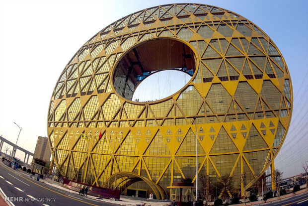 تصاویر معماری عجیب ساختمان های چینی