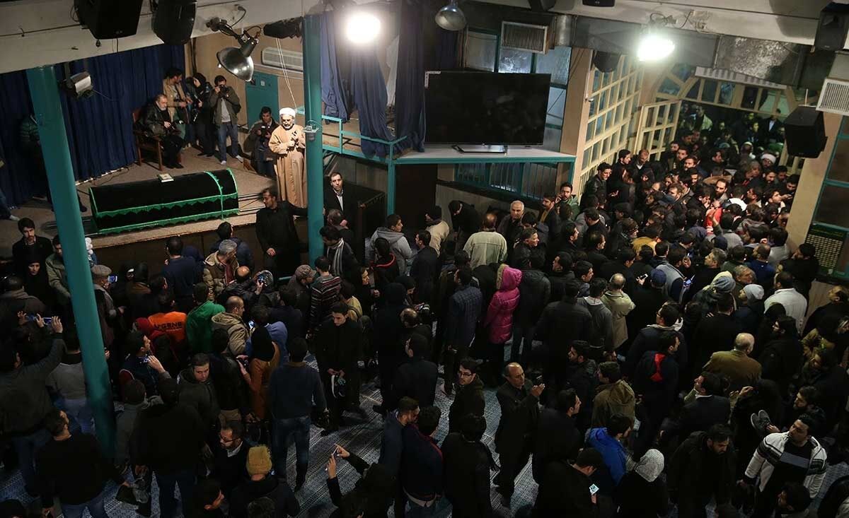 عزاداری در جماران/ تصاویر
