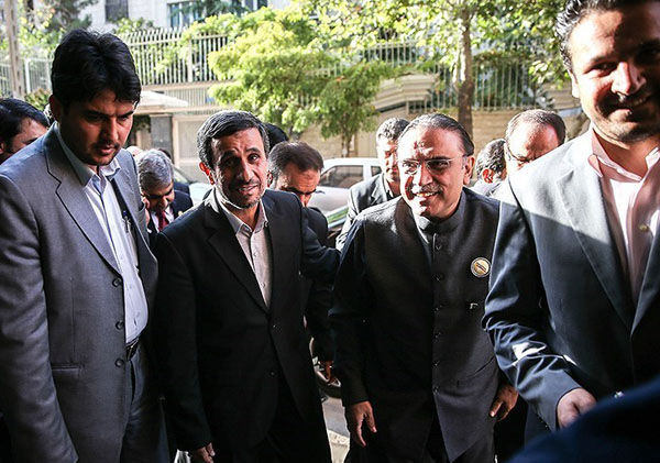 تصاویر احمدی‌نژاد در روز تحلیف روحانی