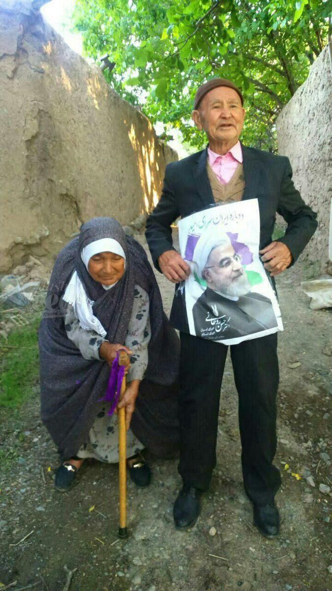 زیباترین تصویر ثبت شده در روز انتخابات