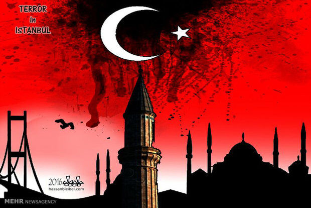 حملات تروریستی ترکیه/کاریکاتور