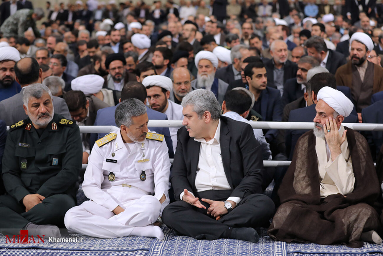 تصاویر حضور مسئولان در مراسم تنفیذ حکم ریاست‌جمهوری