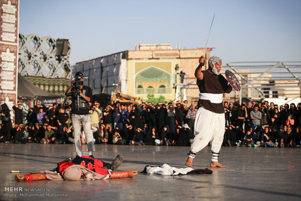 تعزیه در میدان امام حسین /تصاویر
