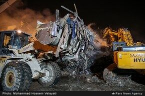 حادثه پلاسکو؛ روز سوم/تصاویر