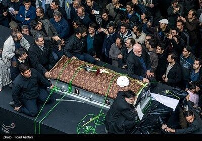 تصاویری از مراسم تشییع پیکر آیت الله هاشمی