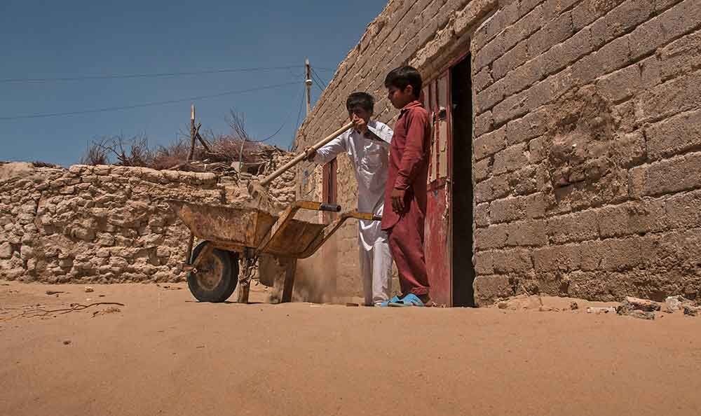 طوفان ۱۲۰ روزه سیستان /تصاویر 