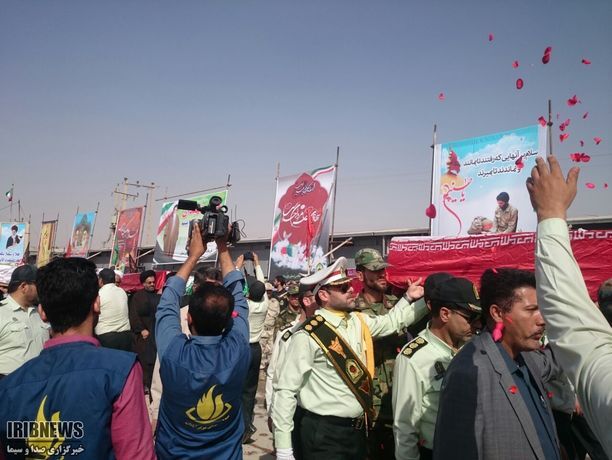 ورود پیکر ۷۸شهید از مرز بین‌المللی شلمچه