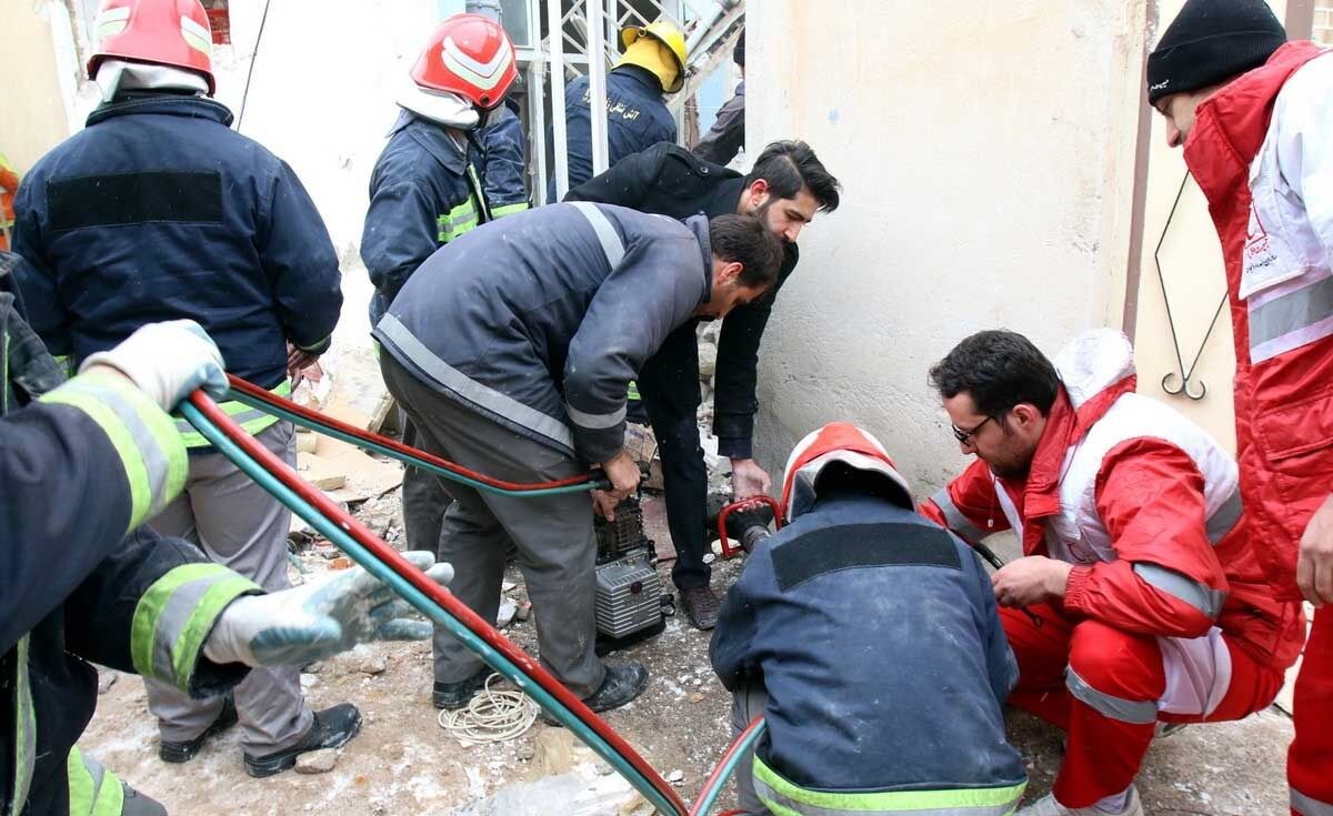 انفجار گاز در یک منزل مسکونی/تصاویر