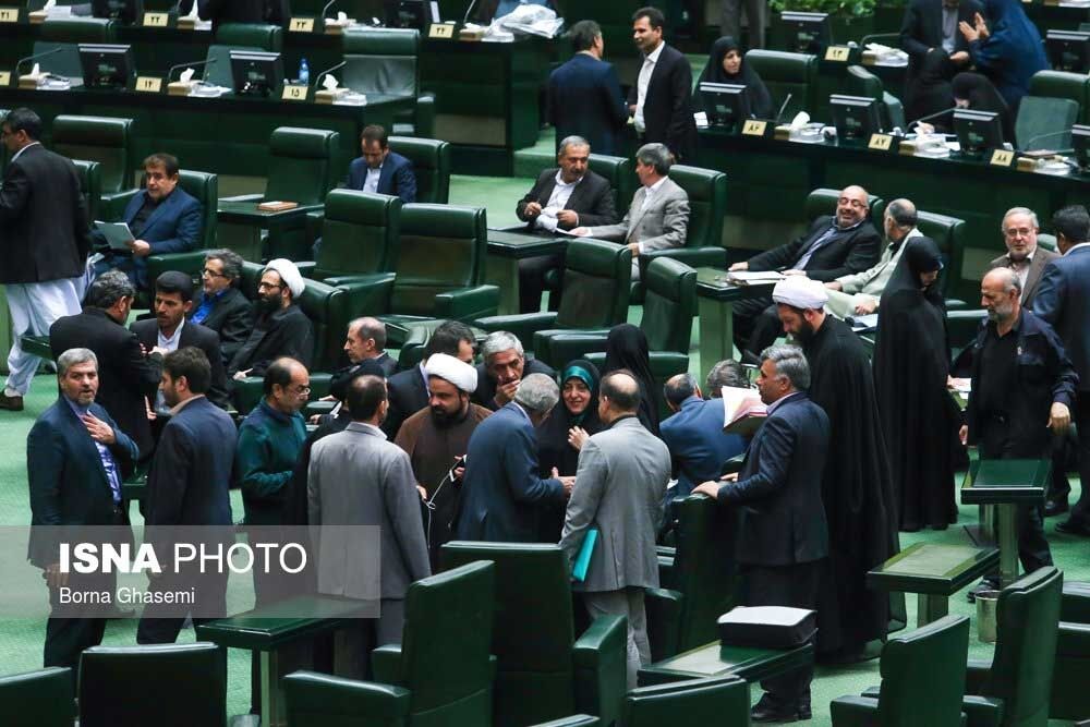 تصاویری از صحن علنی مجلس