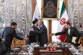 دیدار عمار حکیم با لاریجانی/تصاویر