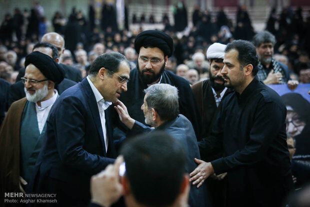 تشییع پیکر بانو حدیدچی/تصاویر