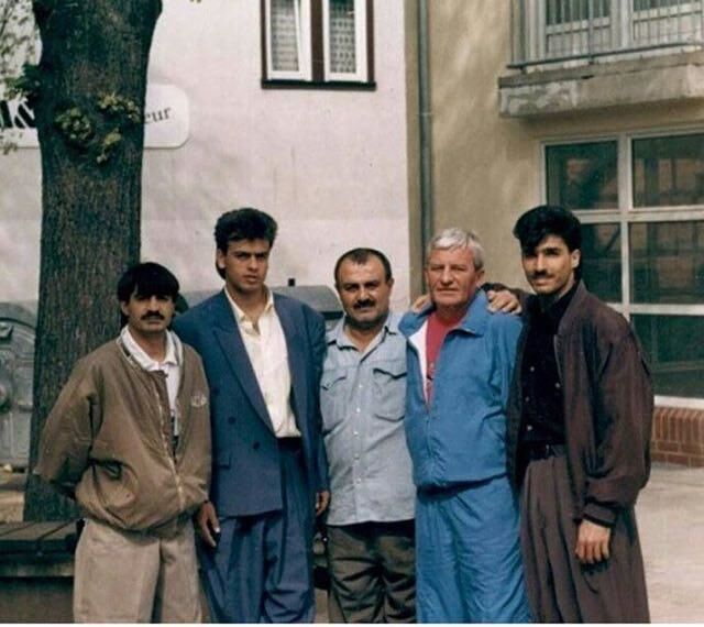 تیپ قدیم رضا شاهرودی/ عکس