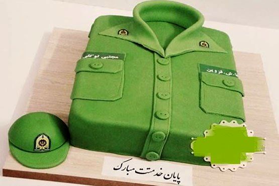 کیک پایان خدمت سربازی! /تصاویر
