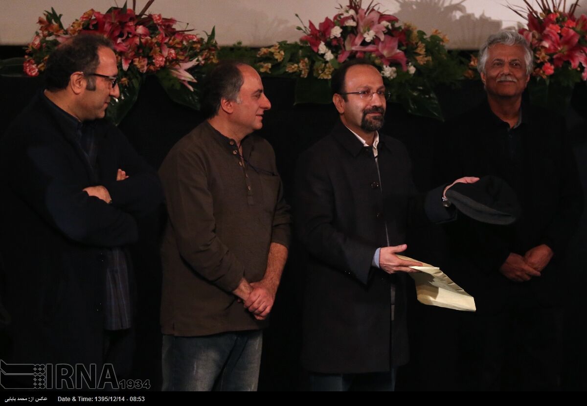 تجلیل از اصغر فرهادی/تصاویر
