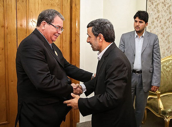 تصاویر احمدی‌نژاد در روز تحلیف روحانی
