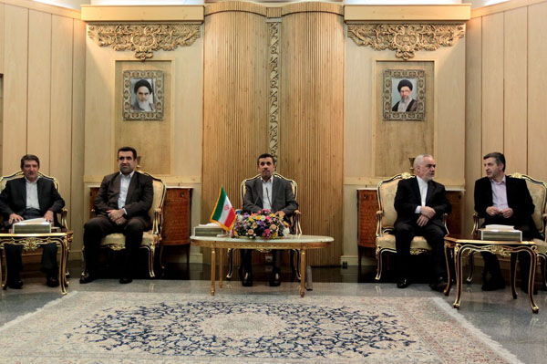 احمدی نژاد و مشایی در مسکو/عکس