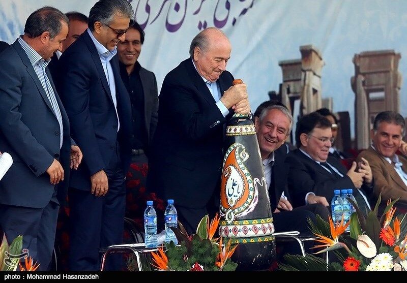 سپ بلاتر باستانی‌کار شد!/عکس