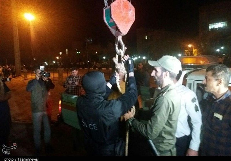 تصاویری از اعدام قاتل آتنا اصلانی