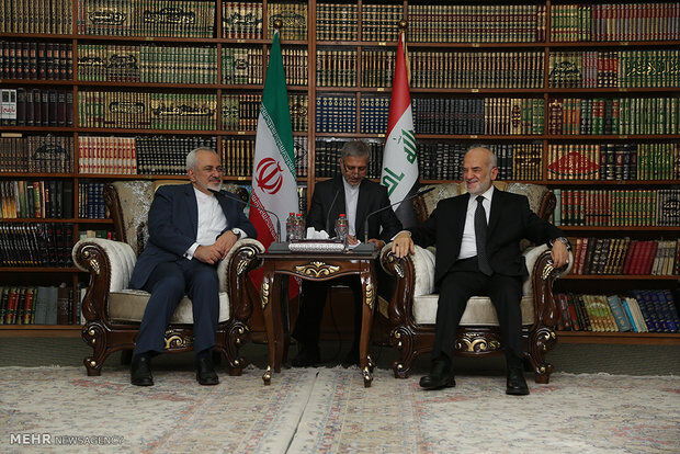 دیدار وزرای‌خارجه ایران و عراق