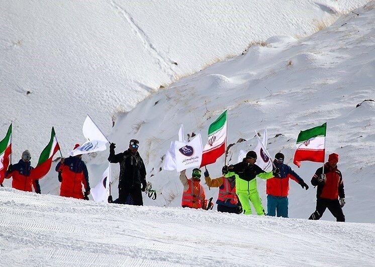 بازگشایی پیست اسکی دیزین/تصاویر
