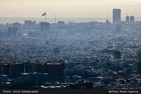 هوای امروز تهران/تصاویر